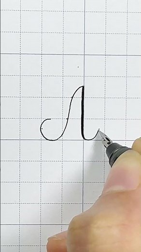 [Challenge] 25 days to learn to write uppercase letters - Day 4: Letter A | Practice beautiful ha...