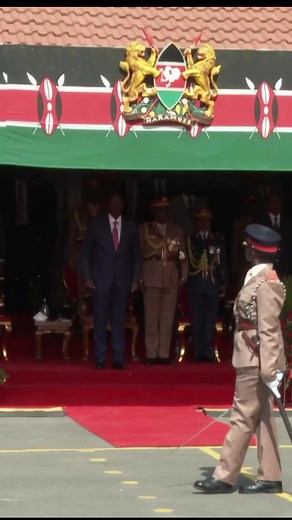 Kenyan Military Passout Parade Reflections