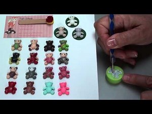 8 ) Tuto Fimo Anleitung Bastel Idee MOLD Polymer Clay