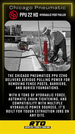 Chicago Pneumatics | PPU 22HD Post Puller