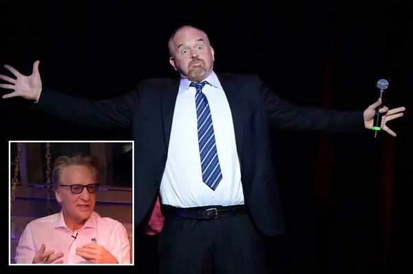 Louis C.K., canceled for sexual misconduct, makes his TV return on ‘Real Time with Bill Maher’