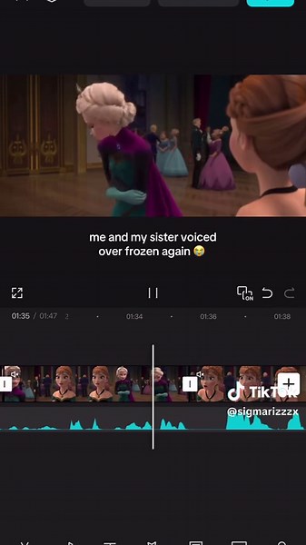 Funny Frozen Voice Over with My Sister