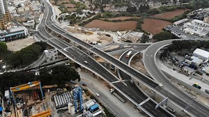 Three new Marsa Junction Project flyovers open to road users - The Malta Independent