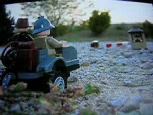 Lego Indiana Jones motorcycle chase