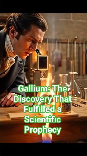 Gallium: The Discovery That Fulfilled a Scientific Prophecy