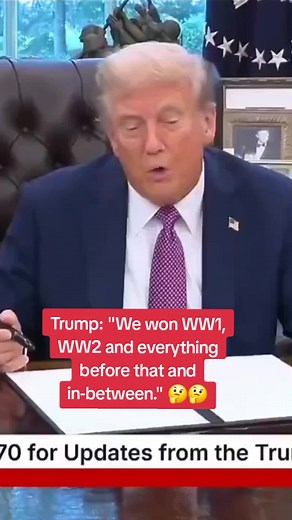 Trump's Bold Claim on World Wars