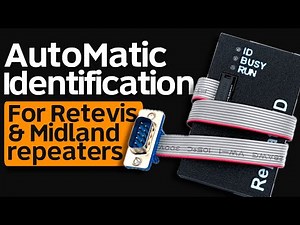 RepeaterID Automatic Identification For Retevis RT97s & Midland MXR10 GMRS & Ham Radio Repeaters