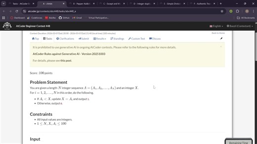 AtCoder Beginner Contest 448