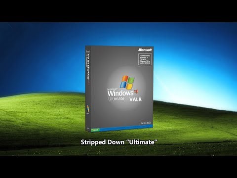 Windows Xp Ultimate VALR Bootleg | The stripped down "Ultimate" | Walktrough