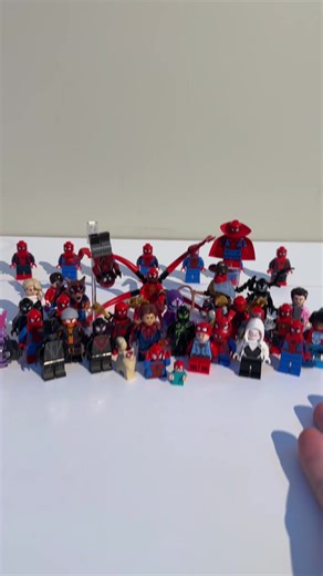 Over 30 LEGO Spider-Man Minifigures Collection