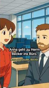 3minGerman.com - Episode 28. Max Calls in Sick German Vocabulary Story - A1/A2 Level