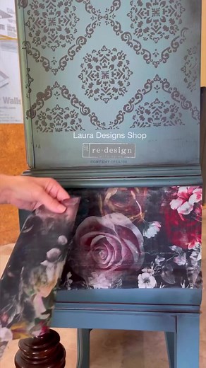 @lauradesignsshop ANDRESSA DECOUPAGE TISSUE PAPER BY REDESIGN #decoupage #decouoagelovers #decouoageart #decouoagepaper #furniture #furnitureflip #furnituremakeover #furniturerestoration #diy #paintedfurniture #stenciled #fyp #fypシ #fyoupage #redesignwithprimaretailer #redesignwithprimatransfer #redesignwithprimadecoupage