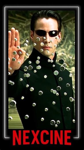 The Matrix Reloaded | Neo Stops Bullets as Trinity Faces a Deadly Trap#movie #film #action