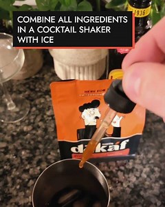 The Espresso Martini You Can't Tell is Decaf