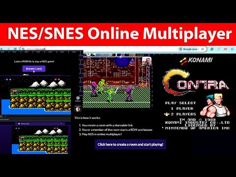 How to use nes.party | How to play nes snes game online with multiplayer support