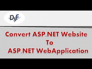 Website to Web Application conversion | Convert ASP.NET Website to ASP.NET Web Application