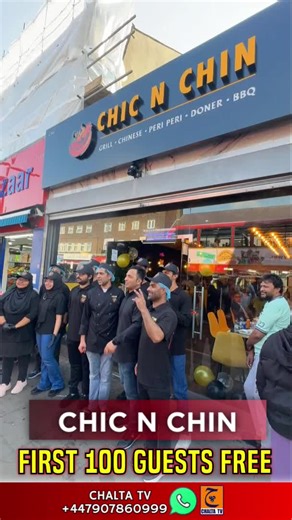Chic & Chin's Grand Inauguration with Free Meals