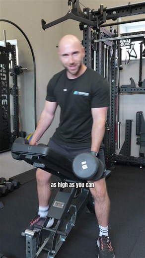 How to set up for your chest supported rows.