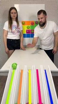 An intense Connect Four battle between husband and wife