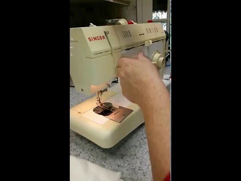 SINGER 5830C Demo THREADING & BOBBIN WINDING Part 2