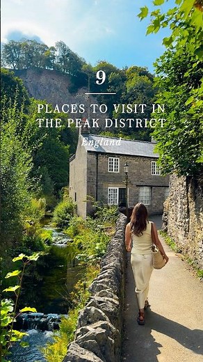 🇬🇧 9 places to visit in the Peak District #peakdistrict #uktravel #englandtravel