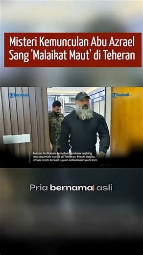 Misteri Kemunculan Abu Azrael Sang 'Malaikat Maut' di Teheran