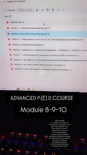 God Of Supps on Instagram: "M8-M9-M10 ⚡ The Advanced Reset | Numbers | Longevity Blueprint Three of the most powerful chapters from the Advanced Course… All compressed into one high-impact breakdown. This reel covers the full upgrade path for anyone chasing long-term, sustainable, high-performance wellness. ✨ What’s inside this triple module: 🔹 M8 — R3B00T P-H4SE How your inner-signals come back online, timing rules, stability tactics, and recovery flow. 🔹 M9 — D4T4 D3C0D3 How to read your int