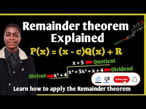 Remainder Theorem Explained
