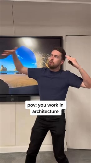 nick white on Instagram: "makes you think about the human scale 🤔 #architecture #design #parody #architect #reels"