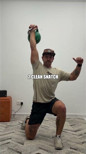 AMRAP 20 min Kettlebell complex