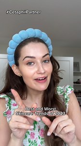 12K views · 43 reactions | Let’s go back to the beginning of the year and recap the skincare trends from 2023! From the everything shower to taking a deep dive into product ingredients, we have seen so many trends come and go this year. Check out @sarahpalmyra's faves and how she seamlessly integrates Cetaphil products into her routine. #CetaphilPartner #RealSkinTalk #2023InReview | Cetaphil | Facebook