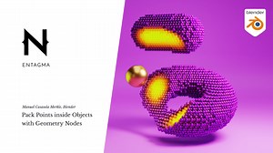 Pack Points inside Objects with Geometry Nodes