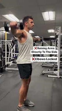 How to Properly Perform Dumbbell Lateral Raises With Good Form (Exercise Tutorial)