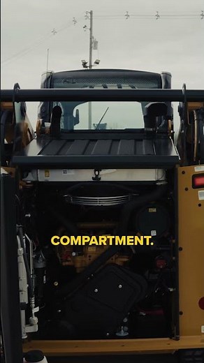 Engine Compartment Overview | CAT 255 Compact Track Loader