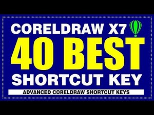 Coreldraw X7 Tutorial Best Shortcut keys for beginners | Trending Skills