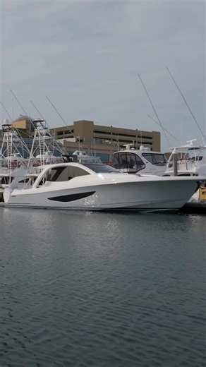 She’s here. The Valhalla 55 Sport Yacht makes her debut – a sleek, powerful new expression of Valhalla innovation and adventure-ready design. #valhalla55sportyacht #valhallaboatworks #vbw | Valhalla Boatworks