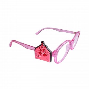 Valentines Day Letter Envelope Charm | Fun Glasses Accessories for Kids - Etsy