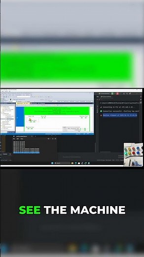 Machine Control: Start & Stop PLC Simulation