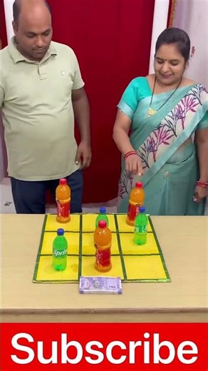 Frooti vs sprite tic tac toe Challenge