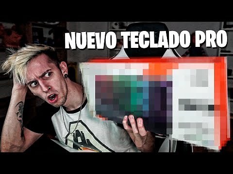 ME COMPRÉ ESTE TECLADO PARA JUGAR FORTNITE | Robleis