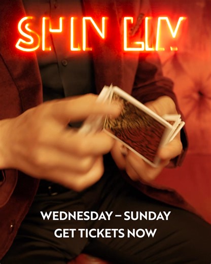 Shin Lim's all new magic show at The Venetian Resort appeals to all ages. Now performing Wednesday – Sunday with special guest Stuart MacLeod. Get your tickets now! | The Venetian Resort Las Vegas