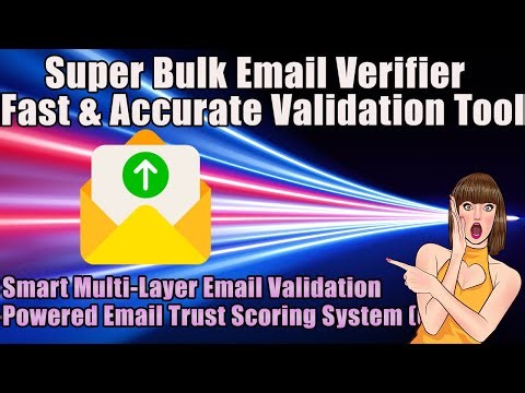 Super Bulk Email Verifier – Fast, Accurate & AI-Powered Email Validation Tool (2025 Update)