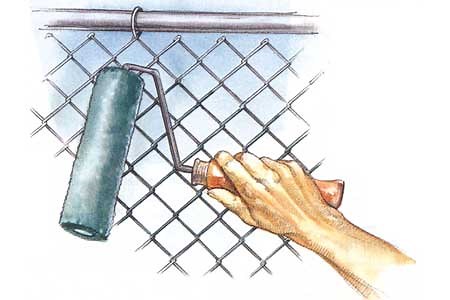 How to Paint a Chain-Link Fence