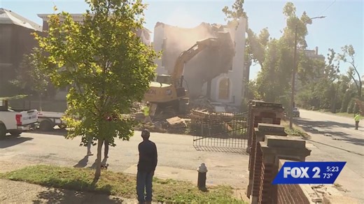 Century-old CWE home damaged in May tornado demolished