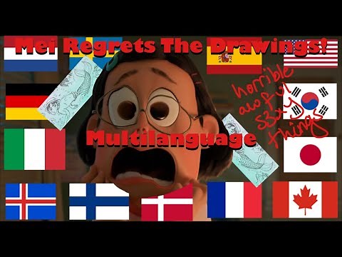 Mei Regrets the Drawings Multilanguage // Turning Red