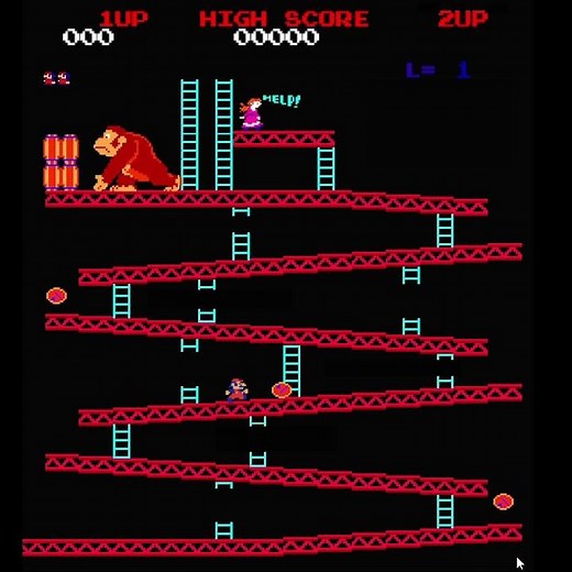 Remake Donkey Kong with Python
