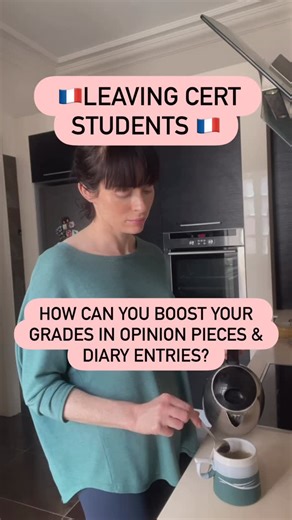 Audrey | Junior Cycle & Leaving Cert French Teacher on Instagram: "😑 Don’t lose marks unnecessarily! ‼️ First, click the Resources link in my Bio & check out this essential resource: 1️⃣ Essential Opinion Pieces & Diary Entries A booklet of essays, diary entries, reusable vocab, and strategies to ace the written section. 🎯 Perfect to help you prepare for upcoming mock exams! 👇Now fix these 3️⃣ common mistakes: 1️⃣ Going off topic ♦️ Read the question 3 times. ♦️ Underline key points & refer t