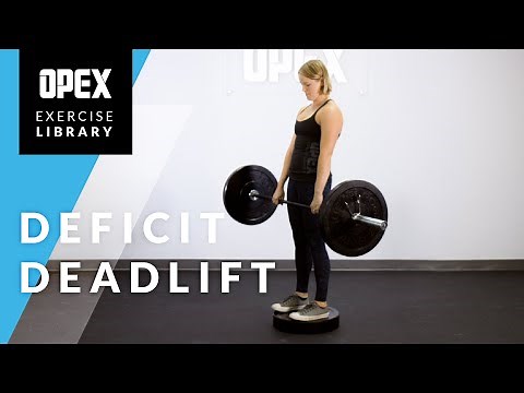 Deficit Deadlift - OPEX Exercise Library