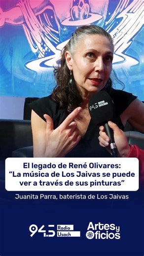 🌹🎨 “Es muy bonito defender otras artes a través de nuestro proyecto y mantenernos conectados con René por siempre”. René Olivares, el emblemático pintor chileno conocido como el "sexto integrante" de Los Jaivas, falleció el pasado 13 de octubre, a los 78 años. Él fue el creador de las icónicas carátulas de los álbumes más memorables del grupo, dejando un legado visual inseparable de la historia musical chilena. En una entrevista realizada por Paula Altamirano para #ArtesyOficios en el contexto