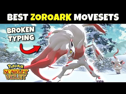 How to use HISUIAN ZOROARK - Best Zoroark-H Movesets in Pokémon Scarlet and Violet